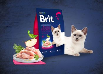 Сухий корм для стерилізованих котів Brit Premium by Nature Cat Sterilised з куркою 8 кг (8595602553235) | Фото 8