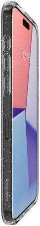 Чохол Spigen для APPLE iPhone 15 Pro Liquid Crystal Glitter, Crystal Quartz (ACS06701) | Фото 9