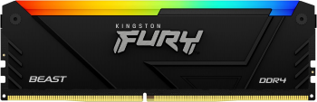 Купить оперативную память Пам'ять для ПК KINGSTON DDR4-3600 8GB FURY Beast RGB (KF436C17BB2A/8) | Фото 2