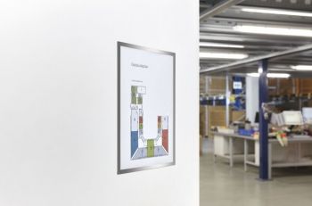 Magnetoplan Рамки магнитные A4 серебристые Magnetofix Frame Silver Set UA (1130332) | Фото 3