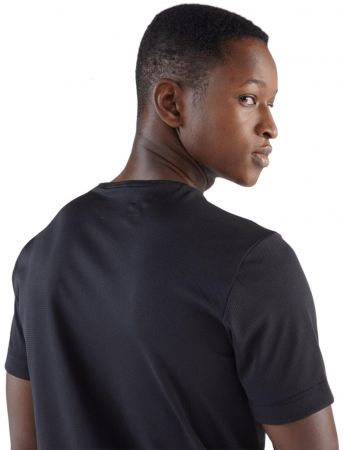 Футболка чоловіча для бігу Decathlon Run Dry 8488034 XL чорна (2501395_Decathlon) | Фото 2