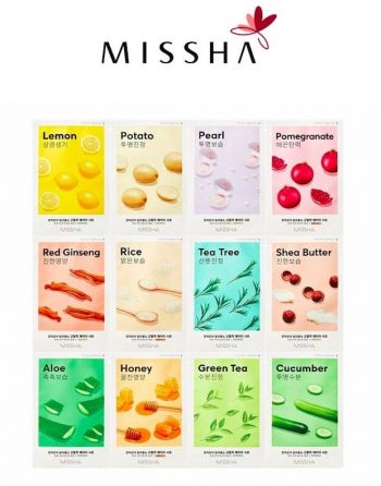 Купить маску для лица Маска для обличчя MISSHA Airy Fit Червоний женьшень 19 г (8809581454774) | Фото 5