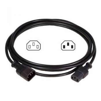 DIGITUS C14/M - C13/F 1.8m Black DIGITUS C14/M - C13/F 1.8m Black | Фото 2