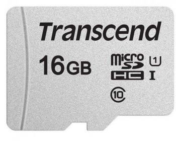 Карта пам'яті TRANSCEND microSDHC 16GB Class 10 UHS-I R95/W45MB/s + SD-адаптер (TS16GUSD300S-A) | Фото 2