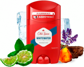 Дезодорант твердий Old Spice Whitewater 50мл (8700216162180) | Фото 5