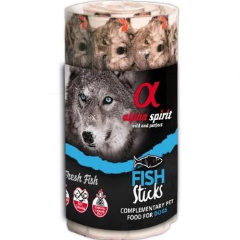 Беззернові ласощі для собак Alpha Spirit Dog Sticks Fish з рибою, стіки (16 х 10г) 160г | Фото 1