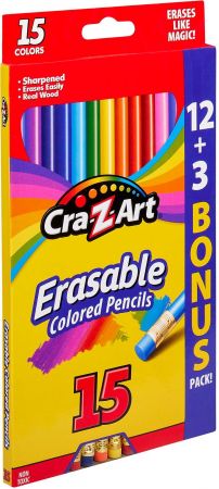Купити кольорові олівці Кольорові олівці Cra-Z-Art з гумкою, 15шт (10459CRA) | Фото 2