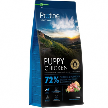 Сухий корм для цуценят Profine Puppy Chicken and Potatoes для всіх порід з куркою та картоплею 12 кг (8595602569939) | Фото 1