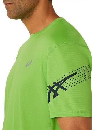 Футболка чоловіча Asics Icon Ss Top 2011C734-303 M зелена | Фото 2