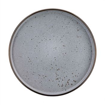 Купить тарелку, блюдо Тарілка десертна ARDESTO Fasano, 19.6см, сірий чорний (AR0319FDG) | Фото 4