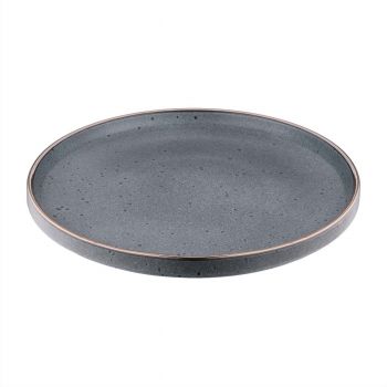Тарілка обідня ARDESTO Fasano, 26см, сірий темний (AR0326FDG) | Фото 2