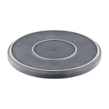 Тарілка обідня ARDESTO Fasano, 26см, сірий темний (AR0326FDG) | Фото 3