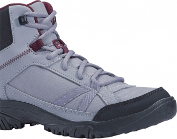 Черевики жіночі для туризму Quechua NH100 8649282 39 сірі | Фото 7