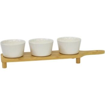 Купить салатник Набір соусників на підставці ARDESTO Midori, 3шт., 150мл (AR0926S) | Фото 1