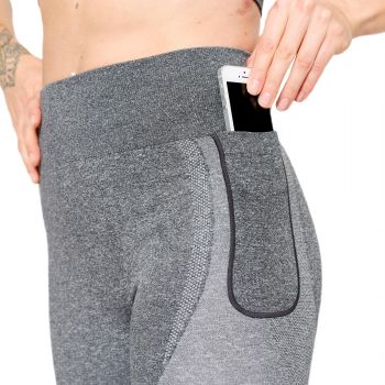 Легінси жіночі для фітнесу Domyos FTI 900 8666863 XL сірі | Фото 4