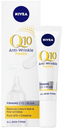 Крем проти зморщок для шкіри навколо очей NIVEA Q10 Power 15 мл (4006000022253) | Фото 2