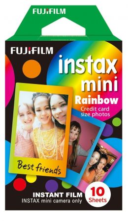 FUJIFILM COLORFILM INSTAX MINI RAINBOW (54х86мм 10шт) (16276405) | Фото 1