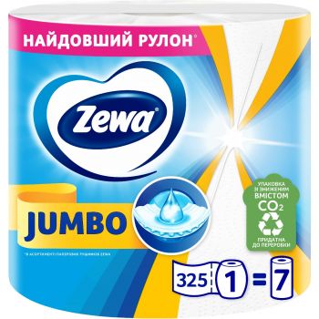 Паперові рушники ZEWA Jumbo 1 шт (7322541191706) | Фото 1