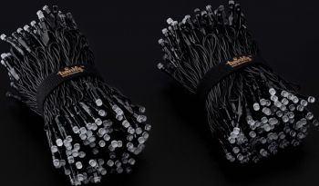 Гірлянда Smart LED Twinkly Wall RGBW 400, Gen II, IP44, 1.45м прозорий кабель (TWW400SPP-TEU) | Фото 11