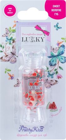 Олійка-блиск для губ Lukky FruityKiss з кусочками фруктів, кавун (T21998) Олійка-блиск для губ Lukky FruityKiss з кусочками фруктів, кавун (T21998) | Фото 2