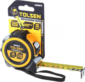 Рулетка Tolsen Профі 5м х 25мм (36004) Рулетка Tolsen Профі 5м х 25мм (36004) | Фото 4