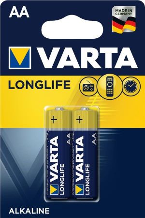 VARTA LONGLIFE AA BLI 2 ALKALINE (04106101412) | Фото 1