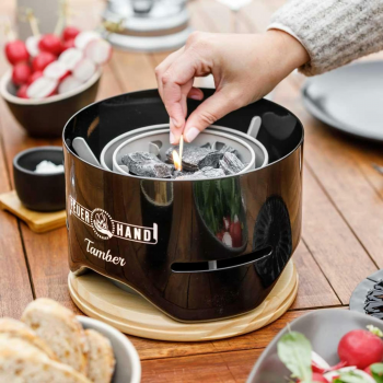 Гриль настільний Feuerhand Table Top Grill Tamber Чорний | Фото 5