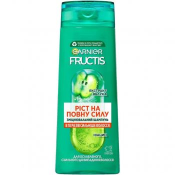 Купить шампунь для волос Шампунь Garnier Fructis Ріст на повну Силу Для ослабленого волосся 50мл (3600541775848) | Фото 1