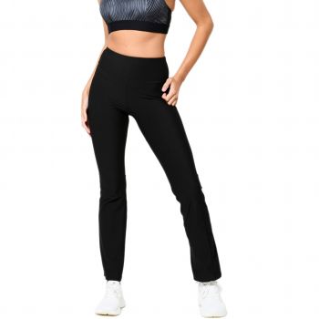 Легінси жіночі для фітнесу Domyos FTI 100 8739233 S чорні | Фото 1