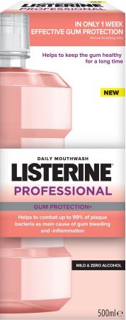 Ополіскувач для ротової порожнини LISTERINE Професійний Захист ясен 500 мл (3574661860503) | Фото 1