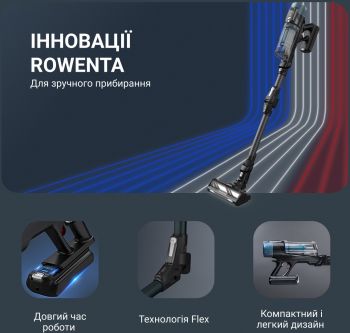 Акумуляторний пилосос ROWENTA Xforce Flex 14.80 Aqua RH9BC1WO | Фото 4