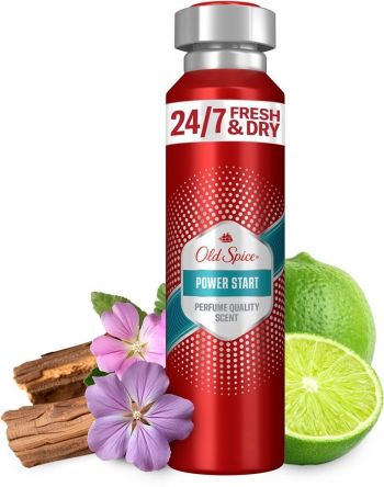 Антиперспірант-аерозоль Old Spice Power Start 150мл (8700216639262) | Фото 2