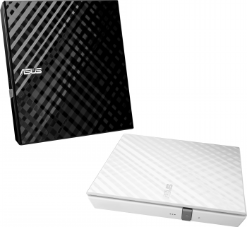 Зовнішній оптичний привід ASUS SDRW-08D2S-U LITE DVD+-R/RW burner USB2.0 білий Retail Box Slim Зовнішній оптичний привід ASUS SDRW-08D2S-U LITE DVD+-R/RW burner USB2.0 білий Retail Box Slim | Фото 2