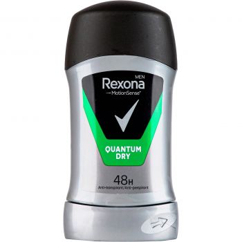 Купить дезодорант и антипреспирант Антиперспірант-стік Rexona Men Квант сухості 50мл (50120772) | Фото 1