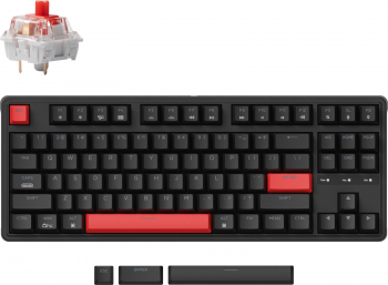 Клавіатура KEYCHRON C3 Pro 87Key, K Pro Red, USB-A, QMK, Hot-swap, EN/UKR, RGB, Black (C3PH1_KEYCHRON) Клавіатура KEYCHRON C3 Pro 87Key, K Pro Red, USB-A, QMK, Hot-swap, EN/UKR, RGB, Black (C3PH1_KEYCHRON) | Фото 7