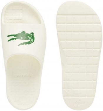 Шльопанці чоловічі Lacoste 748CMA0022-1Y5 42 (8 UK) білі | Фото 4