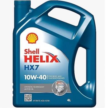 Олива моторна Shell Helix HX7 SAE 10W-40 4л (4107456) (550053737) | Фото 1