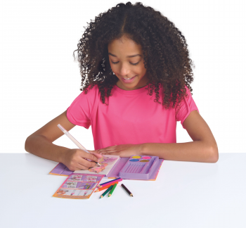 Набір для творчості Nebulous Stars – Розмальовка з Водою, Білі Листи: Візьми в Дорогу (11452) | Фото 4