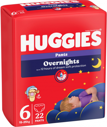 Підгузки-трусики Huggies Overnights Pants 6 15-25 кг 22 шт (5029053581101	) | Фото 14