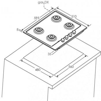 CANDY CHG6BFB4WB CANDY CHG6BFB4WB | Фото 2
