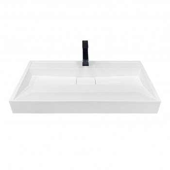 Купить раковину Раковина Adamant Vision 1000х455х110мм біла (4824296205001) | Фото 7