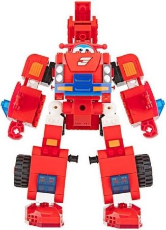 Super Wings Small Blocks 2-in-1 Buildable Transforming Vehicle Jett, Джетт (EU385005) | Фото 1