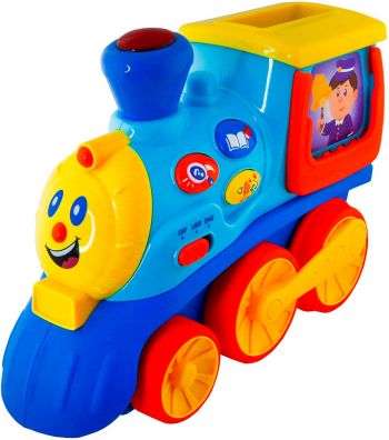 Купить игрушку музыкальную и развивающую Інтерактивна двомовна іграшка KIDDI SMART ПОЇЗД СМАРТІ (українська та англійська) (4231T-KS) | Фото 5