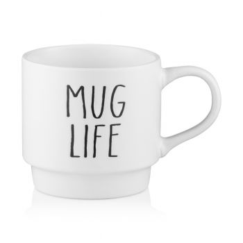 Купить чашку, кружку Набір чашок на підставці ARDESTO, 4шт., 320мл (AR3095S) | Фото 6