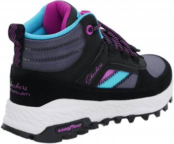 Черевики підліткові для дівчаток Skechers Let's Explore 302949L BKMT 35 (3 US) чорні (KK2993-30	) | Фото 4