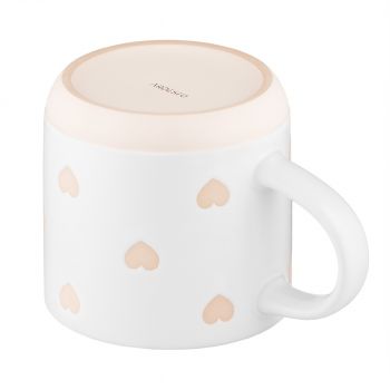 Купить чашку, кружку Чашка ARDESTO Heart, 420мл, кераміка, білий (AR3030) | Фото 4