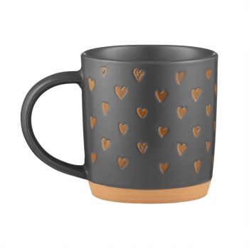 Купить чашку, кружку Чашка ARDESTO Alda, 365мл, кераміка, сірий (AR3496) | Фото 3