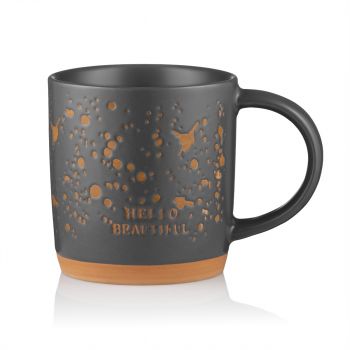 Купить чашку, кружку Чашка ARDESTO Alda, 365мл, кераміка, сірий (AR3497) | Фото 4