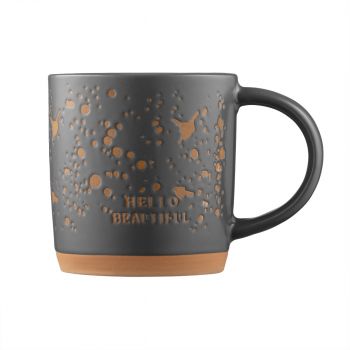 Купить чашку, кружку Чашка ARDESTO Alda, 365мл, кераміка, сірий (AR3497) | Фото 1