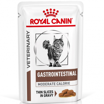 Вологий корм для котів Royal Canin Gastrointestinal Moderate Calorie при розладах травлення 85г | Фото 1